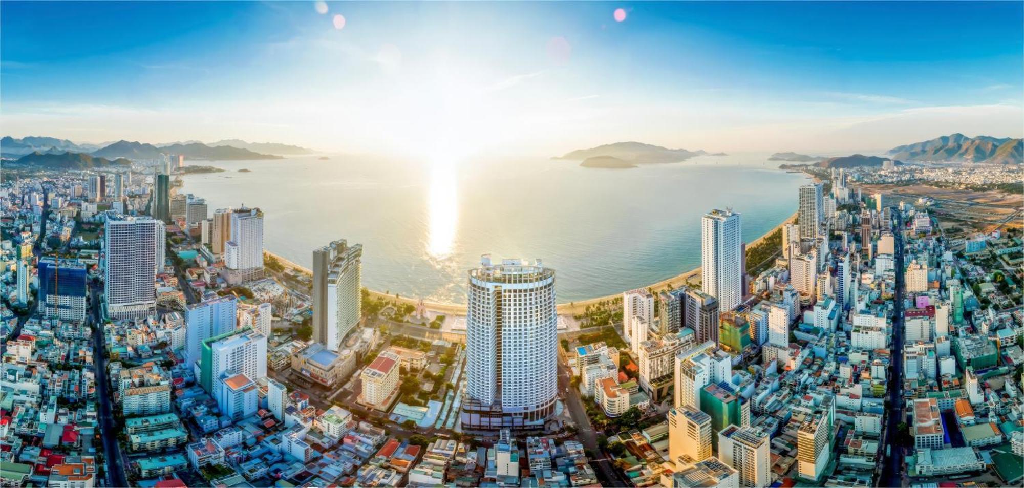 Infinity Panorama Oceanview Apartments Nha Trang Luaran gambar
